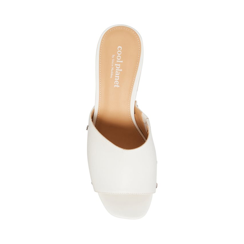 Mulas Steve Madden Restore Mujer Blancas | ES TE016E